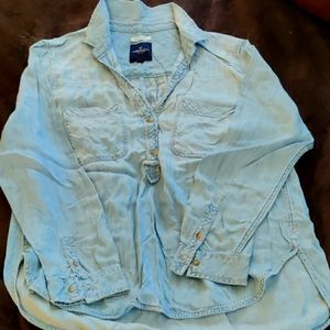 American Eagle Jean Shirt